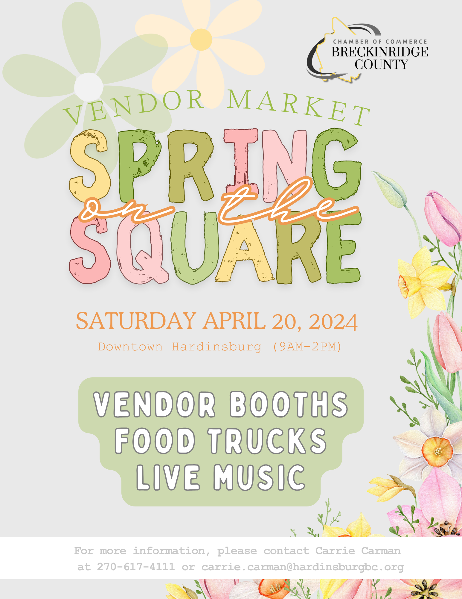 Spring on the Square Flyer